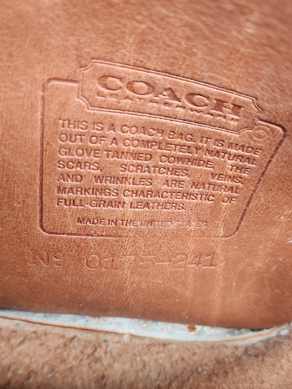 Coach Vintage Canteen Leather Tan Round Crossbody Bag - Picture 14 of 16